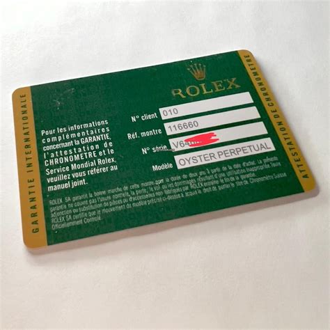 rolex paperwork|rolex warranty card for sale.